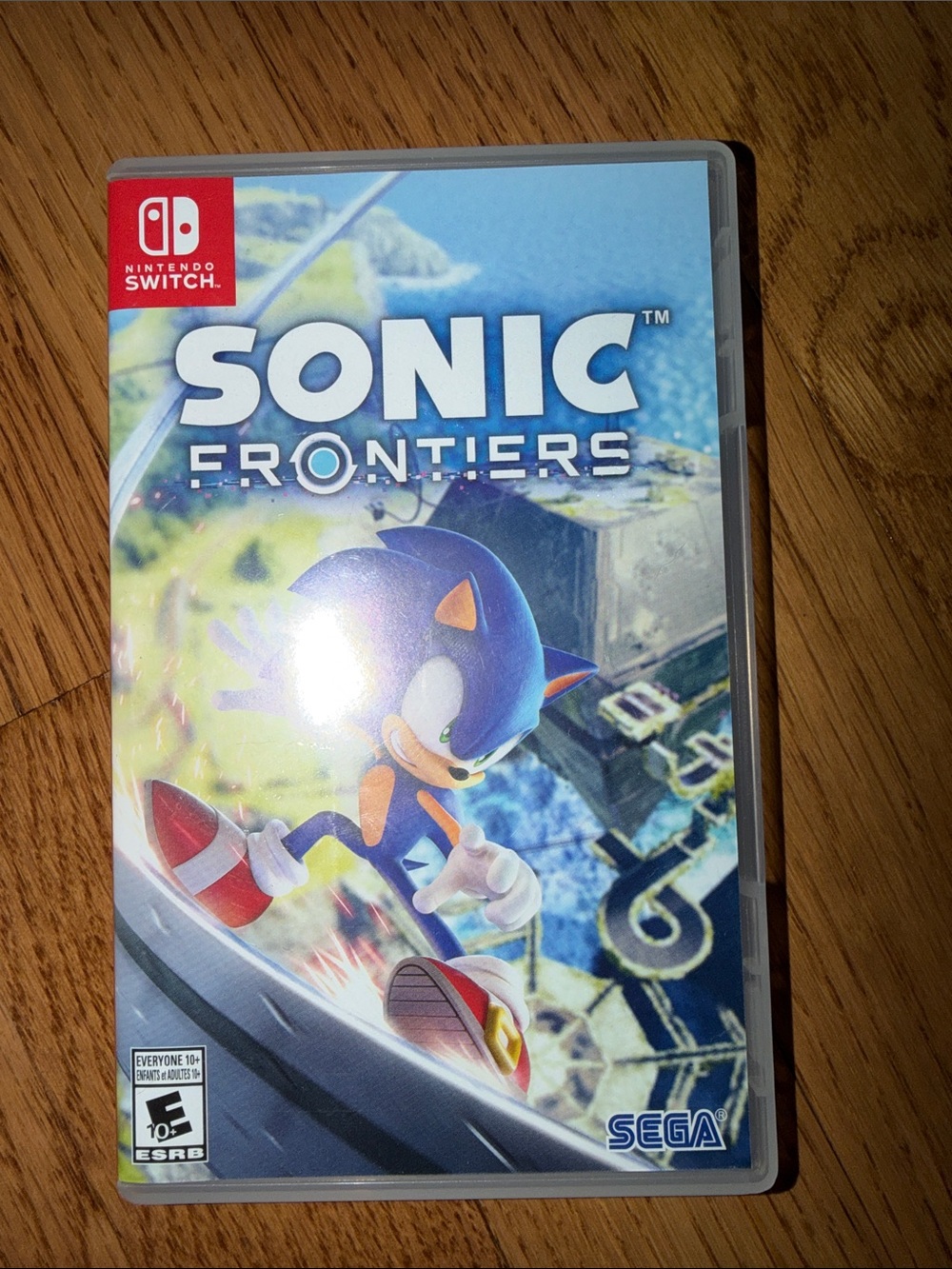 Nintendo Sonic Frontiers - Blue & Red Accents